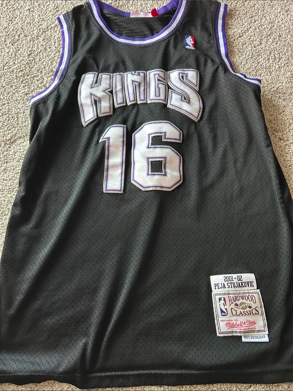 Mitchell & Ness Sacramento Kings Peja Stojakovic Hardwood Classics Jersey